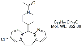 Loratadine N-Acetyl Impurity